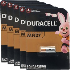 5 x Duracell MN27 A27 27A L828