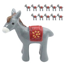 12 Pcs Garden Landscape Donkey