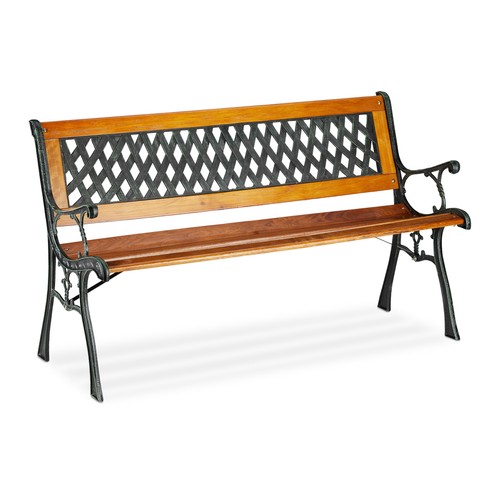 Relaxing classic park bench - relaxing,