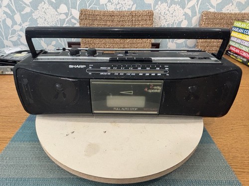 Sharp qt250a stereo radio - sharp,
