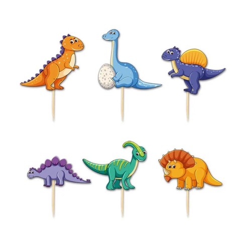 Dinosaur cupcake cake - x,