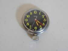 Vintage Chrome Smiths Magnetic Dashboard Clock Timer in Working Order
