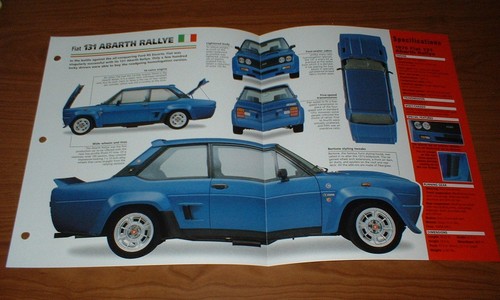 1976 fiat 131 - 1976, rallye