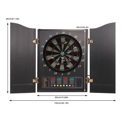 Dartboard cabinet set with - cabinet,