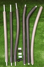 New Upper & Lower frame tubes