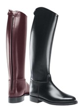 Long Leather Riding Boots Tan