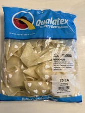 Qualatex Heart 18” Stuffing Balloons 25 pack