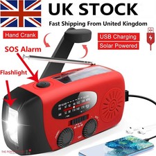 Emergency Wind Up Solar Hand