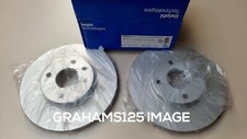 BRAKE DISCS X2 256 mm FRONT