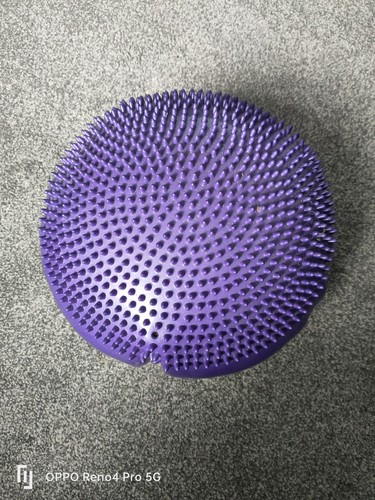 Purple yoga balance ball - yoga,