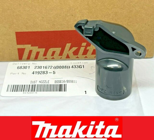 Genuine makita plastic dust - genuine,
