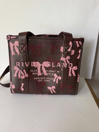 River island brown medium - river, bow