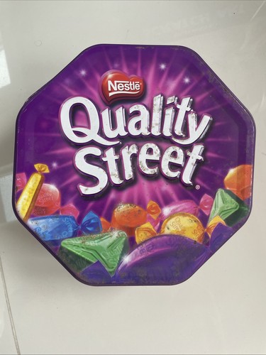 Quality street vintage tin - vintage,