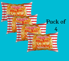 8 X 80g Big Bag Pork Scratchings (crunch) Great for Keto Diet