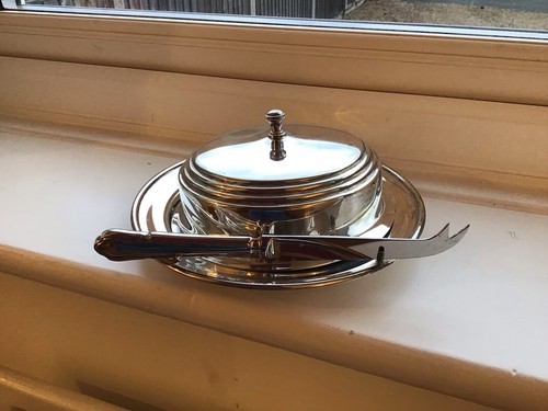 Yeoman silver plate cheese - silver,