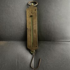 Vintage Salter Brass Spring