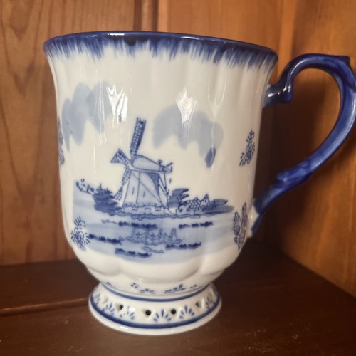 Delftware mug blue white - mug, cup