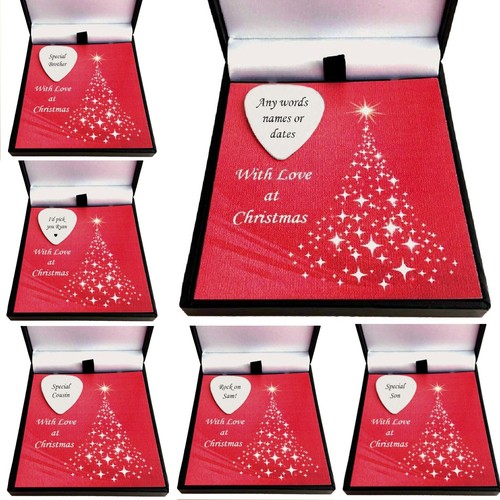 Personalised guitar plectrum - personalised,
