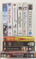 10 used VHS Video Tapes
