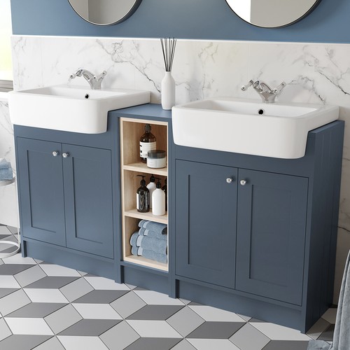 Traditional double vanity - double,