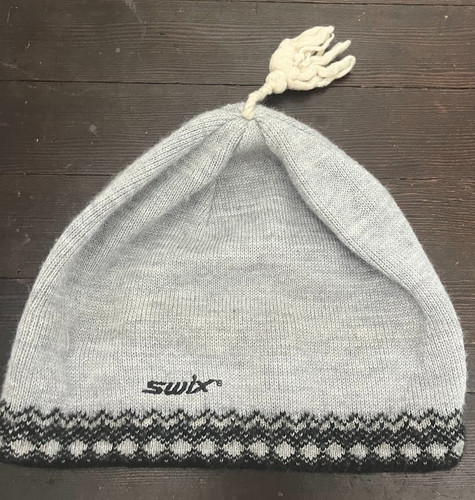 Swix beanie hat gray - beanie, knit