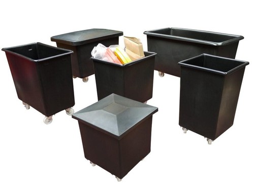 Black bar bottle skip bin - bar,