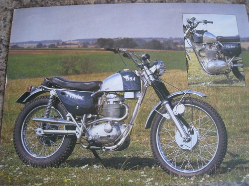 Bsa victor motorcycle - victor,