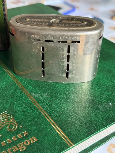Two vintage money - , boxes