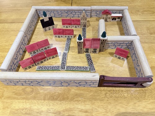 Little german wooden village - german,
