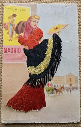 Spanish silk embroidered - spanish,