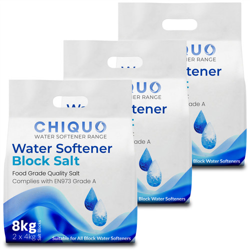 Water softener block - water,