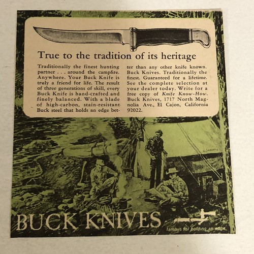 1990s buck knives - knives, cajon