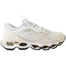 Mizuno Wave Prophecy Beta 2 Lace-Up Off White Synthetic Mens Running Shoes D1GA2