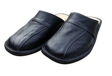 Men's Leather Slippers Shoe