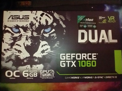 Asus geforce gtx 1060 - 1060, oc