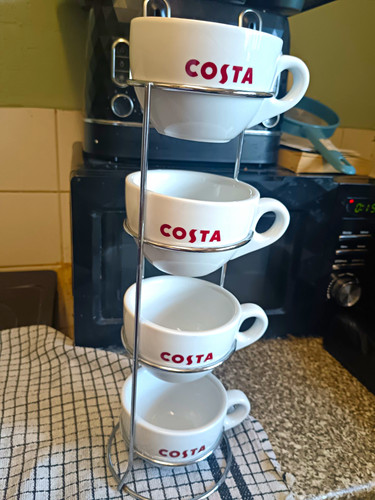Costa stackable ceramic logo - ceramic,