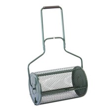 NEW! Heavy Duty 72L Garden Lawn Compost Spreader Fertiliser Manure Roller