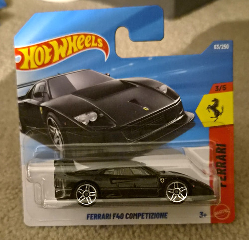 Hot wheels ferrari f40 - wheels,