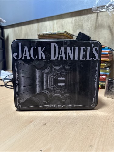 Jack daniels tin with - jack,