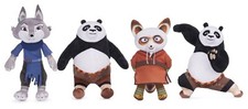 OFFICIAL DREAMWORKS KUNG FU PANDA 4 11" PLUSH SOFT TOYS TOY PO ZHEN SHIFU BNWT
