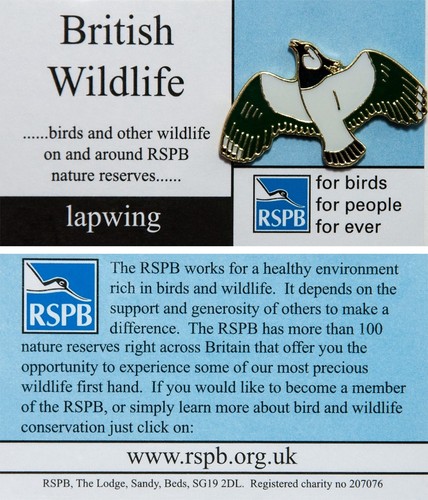 Rspb pin badge fbfpfe - pin,