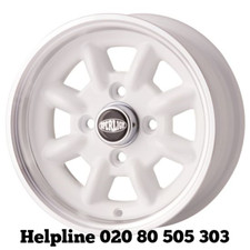 Classic Mini 5x12 Superlight 4 Alloy Wheels (NEW) other colours available