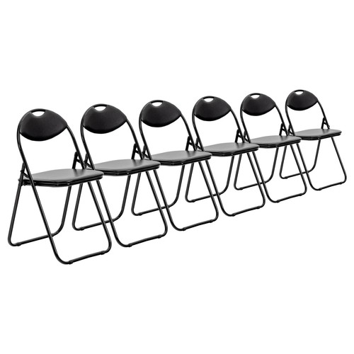 Padded folding chairs - folding,