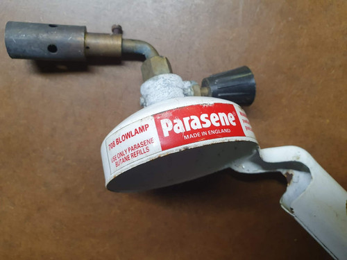 Vintage parasene blowlamp blow - blowlamp,