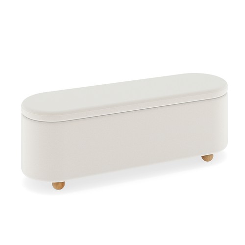 Oval storage bench 139 long - storage,