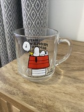 Vintage Peanuts Snoopy Glass