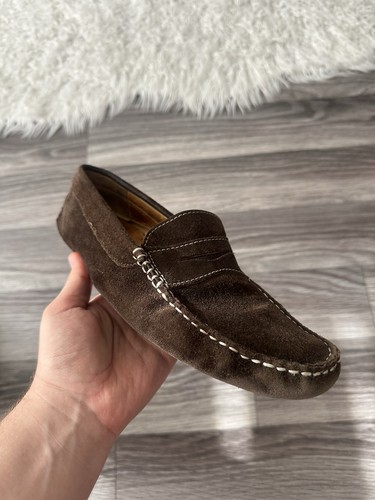 Loake suede leather driving - suede,