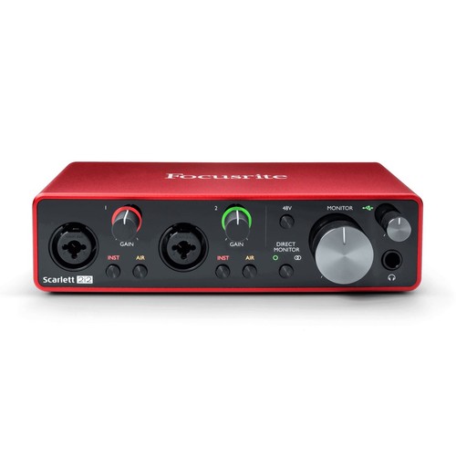 Focusrite scarlett 2i2 3rd - focusrite,