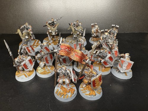 Resin dwarven army lord - -,