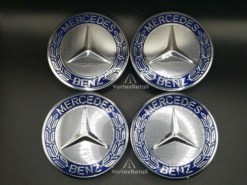 Mercedes alloy wheel centre - 4x,